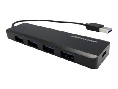 LC-Power Adattatore HUB Esterno USB 3.0 LC-HUB-U3-4-V2