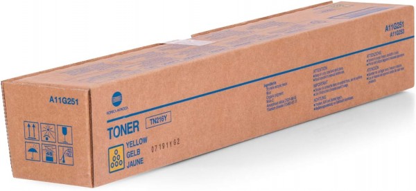 Konica Minolta TN-216Y - 26000 pagine - Giallo - 1 pz