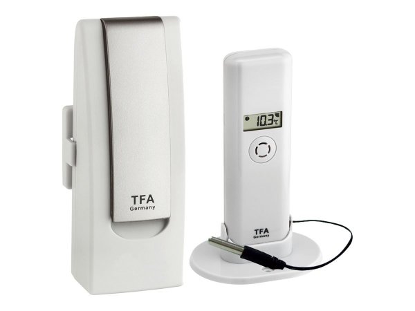 TFA WeatherHub - Umidità - Temperatura - Wireless - Wi-Fi - 868 MHz - -50 - 110 °C - LCD