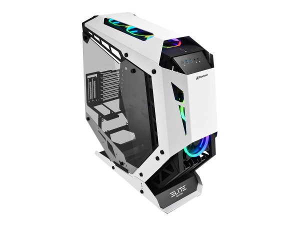 Sharkoon ELITE SHARK CA700 - Tower - PC - Nero - Bianco - ATX - micro ATX - Mini-ITX - Giocare - Mul