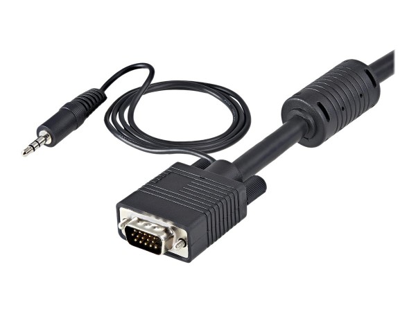 StarTech.com Monitor VGA Koaxial Videokabel mit Audio für hohe Auflösung - H... - Cavo - Audio/multi