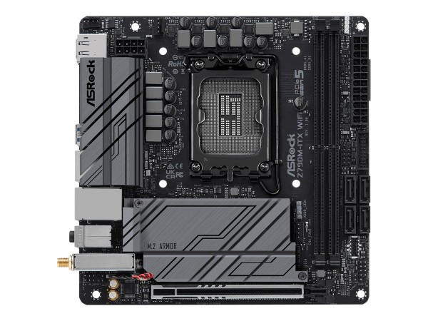 ASRock Z790M-Itx WiFi| Sockel Lga 1700| Intel Z790| - Scheda madre - Intel Sockel 1700 (Core i)