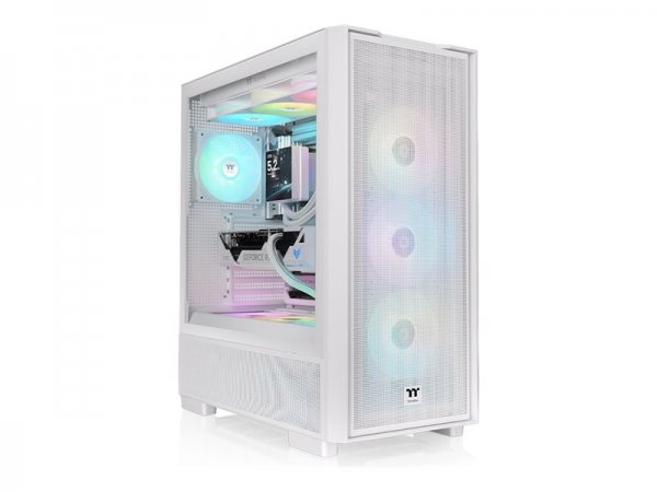 Thermaltake S380 TG ARGB Snow White - Midi/minitower - ATX