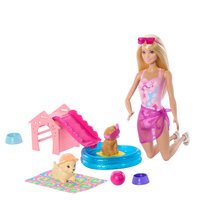 Mattel Welpen-Pool Party Modepuppe Weiblich e Junge/Maedchen 306 mm...