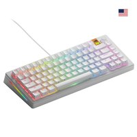Glorious PC Gaming Race GMMK 3 HE 75% Custom Gaming-Tastatur - Pre-Built ANSI US Fox Switches - Tast