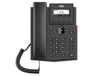 Fanvil X301P - IP Phone - Nero - Cornetta cablata - Scrivania/Parete - Linux - 2 linee