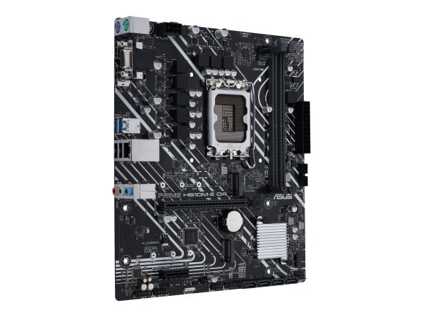 ASUS PRIME H610M-E D4-CSM - Intel - LGA 1700 - Intel® Celeron® - Intel® Core™ i3 - Intel® Core™ i5 -