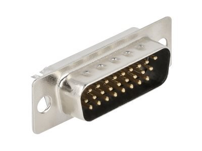 Delock D-Sub HD Stecker Metall Lötversion 4 Stück - Adattatore - Digitale/display/video