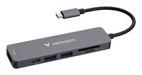 Verbatim USB-C Essentials Multiport Hub - Corsa - 5 Gbps