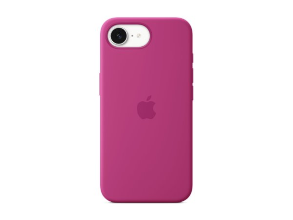Apple iPhone 16e Silicone Case Fuchsia