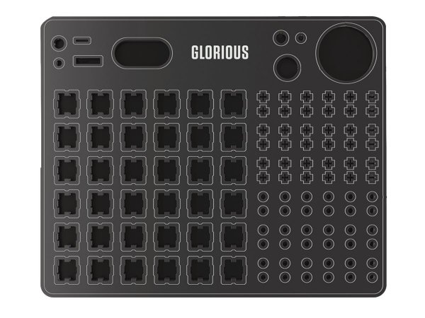 Glorious PC Gaming Race Lube Station - Keyboard switches lube station - Acrilico - Nero - Bianco