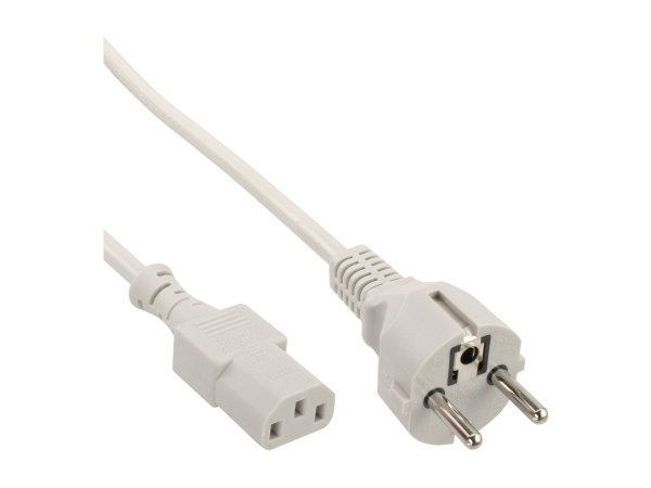 InLine Cavo alimentazione Spina Tedesca diritto a Presa IEC-320-C13 - 1,5m