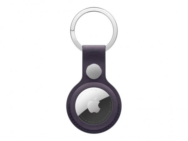Apple AirTag FineWoven Key Ring Schlüsselanhänger Mitternachtsviolett