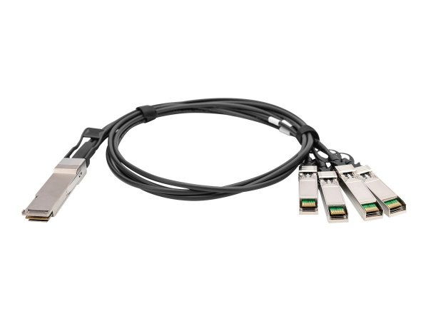 DIGITUS Direct Attach Cable 40G QSFP+ to 4XSFP+ 1m - 1 m - QSFP+ - 4x SFP+