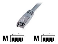 DIGITUS Cavo patch CAT 5e F/UTP - 3 m - Cat5e - F/UTP (FTP) - Grigio