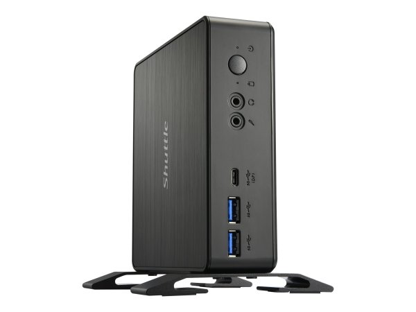 Shuttle NC40U5 - 0.84L sized PC - Mini PC barebone - Intel SoC - DDR4-SDRAM - PCI Express - Serial A
