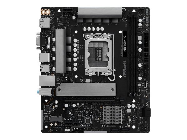 ASRock 1851 H810M-X -/M.2/DP/HDMI/VGA/AµAtx - Scheda madre - Intel Sockel 1851 (Core Ultra 100&200)