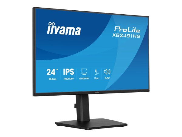 Iiyama ProLite XB2491HS-B1 - LED-Monitor - 24" - Schermo piatto (tft/lcd) - 60,5 cm