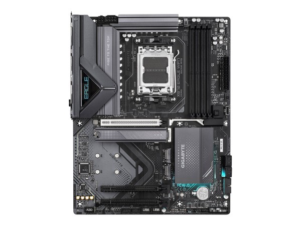 Gigabyte X870 EAGLE WIFI7 Mainboard - Unterstützt AMD Ryzen 9000 CPUs, 14+2+2 Phasen VRM, bis zu 800
