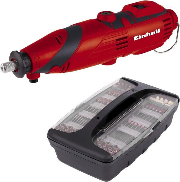 Einhell TC-MG 135 E - Tagliare - Perforamento - Smerigliatura - Gancio per appendere - Nero - Rosso