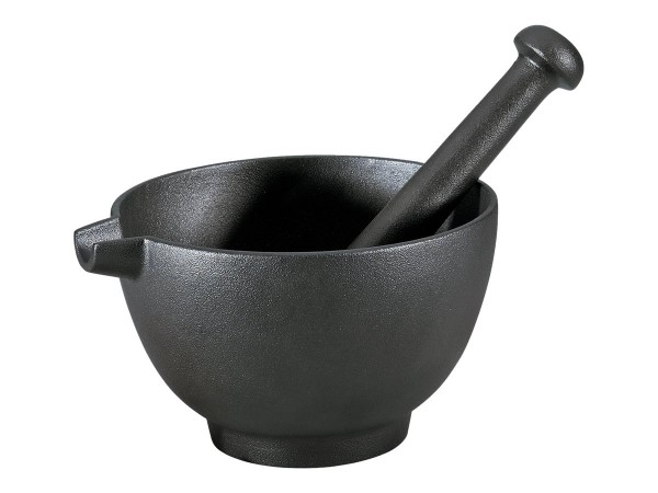 Zassenhaus 076066 - Nero - Ghisa - Mortaio - 15,5 cm - 95 mm - 2,26 kg