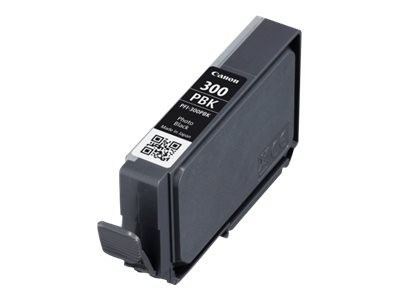 Canon Cartuccia d’inchiostro nero fotografico PFI-300PBK - Nero per foto - 1 pz - 303 pagine - Confe