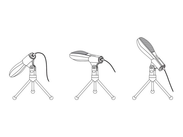 Delock Mikrofon USB Kondensator mit Tischständer - Microfono - 8.1
