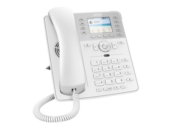 Snom D735 - IP Phone - Bianco - Cornetta cablata - In-band - Fuori banda - Info SIP - 1000 voci - Su