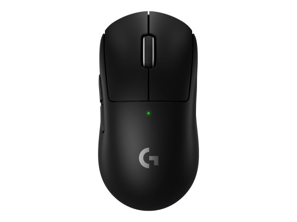Logitech G PRO X SUPERLIGHT 2, rechts, Optisch, RF Wireless, 32000 DPI, 0,5 ms, Schwarz