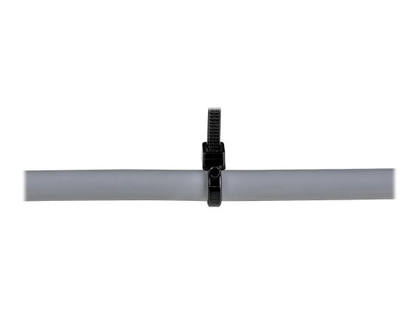 StarTech.com Fascette fermacavo riutilizzabili da 10 cm - 2 mm di larghezza - 55mm di diametro del f