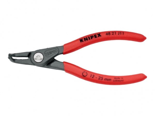 KNIPEX 48 21 J11 - Pinze per rondella di tenuta - Acciaio al cromo vanadio - Plastica - Rosso - 130