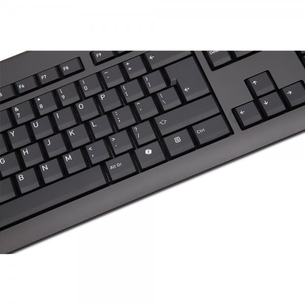 TERRA Keyboard 1500 Corded[US/EU] USB black Copilot QWERTY 105 toetsen - Tastiera - 105 tasti