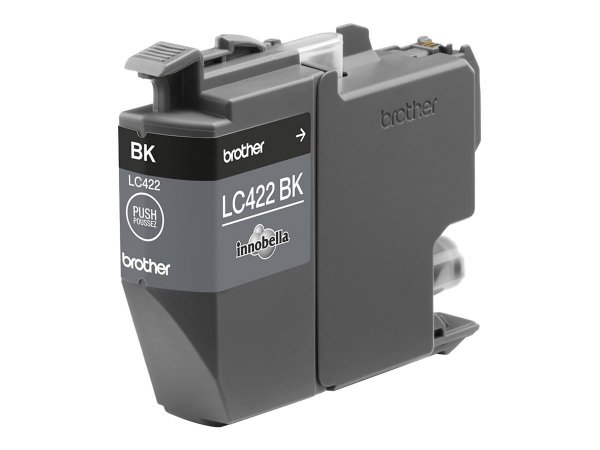 Brother LC422BK - Nero - 1 pz - 550 pagine - Confezione singola