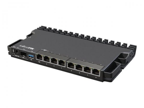 MikroTik RB5009UG+S+IN - WAN Ethernet - 2.5 Gigabit Ethernet - Nero