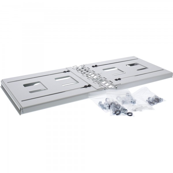 InLine Supporto rack 19" per montaggio a parete - 4U - profondità 24-40cm - grigio