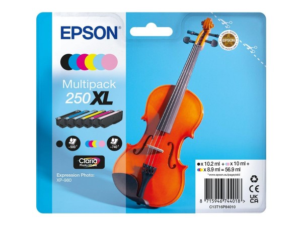 Epson 250Xl Multipack XL Black - Originale - Cartuccia di inchiostro