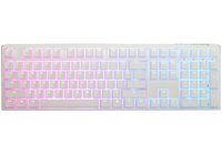 Ducky One 3 RGB - Cablato - USB - Interruttore a chiave meccanica - QWERTY - LED RGB - Bianco