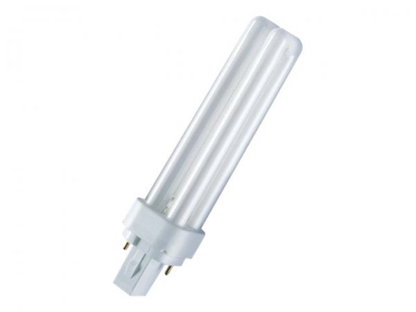 Osram DULUX - 10 W - G24d-1 - 10000 h - 600 lm - Bianco caldo