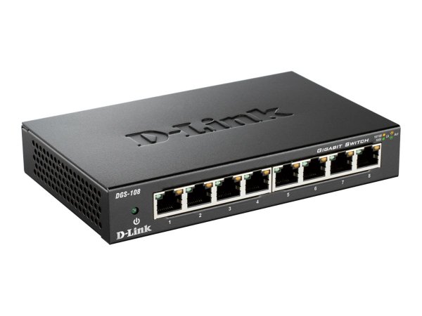 D-Link DGS-108 - Full duplex