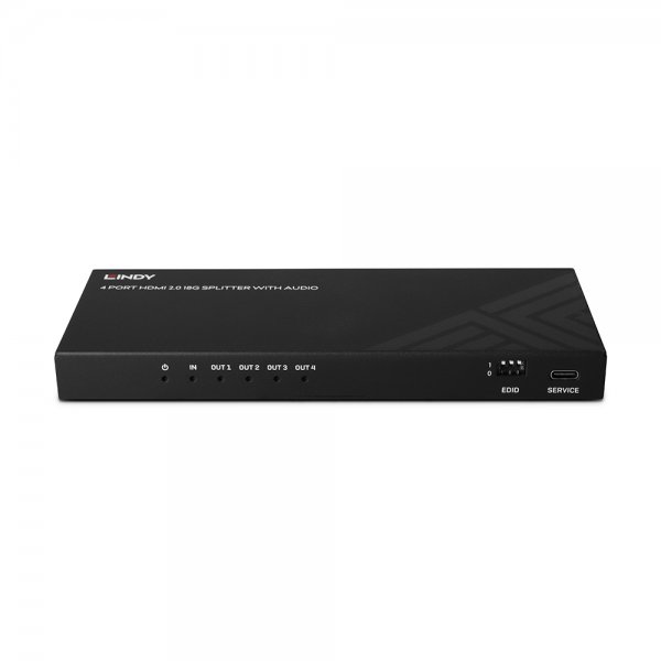 Lindy 4 Port HDMI 8K60 Splitter - Collegamento cec/hdmi - Crittografia digitale hdcp