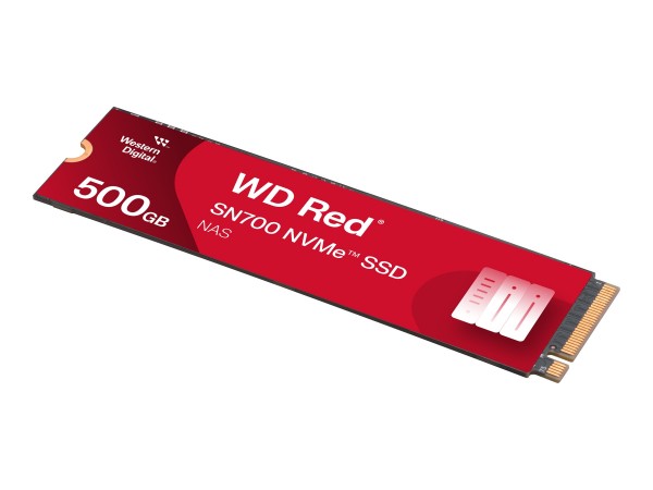 WD Red WD SN700 NVMe - 500 GB - M.2 - 3430 MB/s - 8 Gbit/s