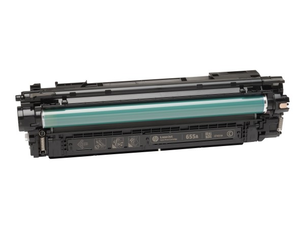 HP Color LaserJet 655A - Unità toner Originale - Ciano - 10500 pagine