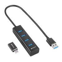 Sharkoon 4044951037582 - USB 3.2 Gen 1 (3.1 Gen 1) Type-C - USB 3.2 Gen 1 (3.1 Gen 1) Type-A - 5000
