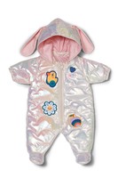 Zapf BABY born Winter Suit Cream 43cm Puppen-Strampelanzug e