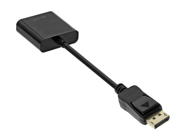 InLine Basic DisplayPort a cavo adattatore VGA - nero - 0,15 m