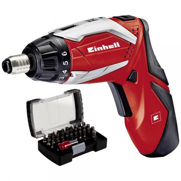 Einhell TE-SD 3,6 Li Kit - Rosso - 200 Giri/min - 3,5 Nm - Batteria - 3,6 V - Ioni di Litio