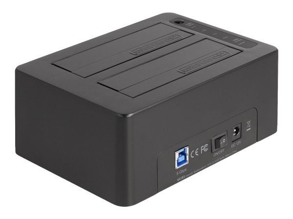 Delock USB Dual Dockingstation für 2 x SATA HDD/SSD - Cavo - Digitale/dati