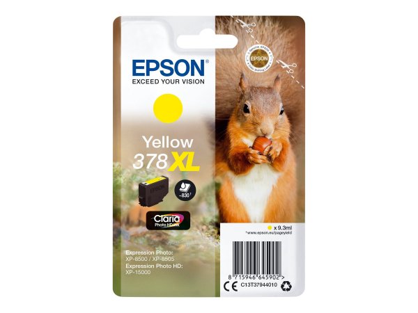 Epson 378XL - 9.3 ml - XL - yellow