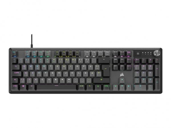 Corsair CH-910991E-DE - Tastiera - Ottico - QWERTZ