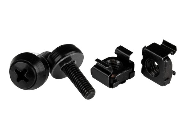 StarTech.com Viti di fissaggio e dadi ingabbiati per server rack - M5 x 12mm - confezione da 50 - ne